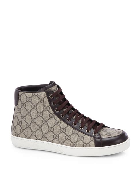 men's gucci basketball shoes|gucci supreme high top sneakers.